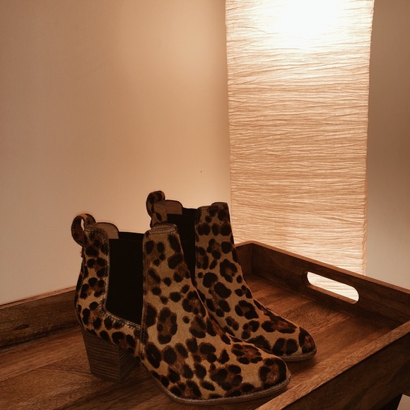 madewell jada boot leopard